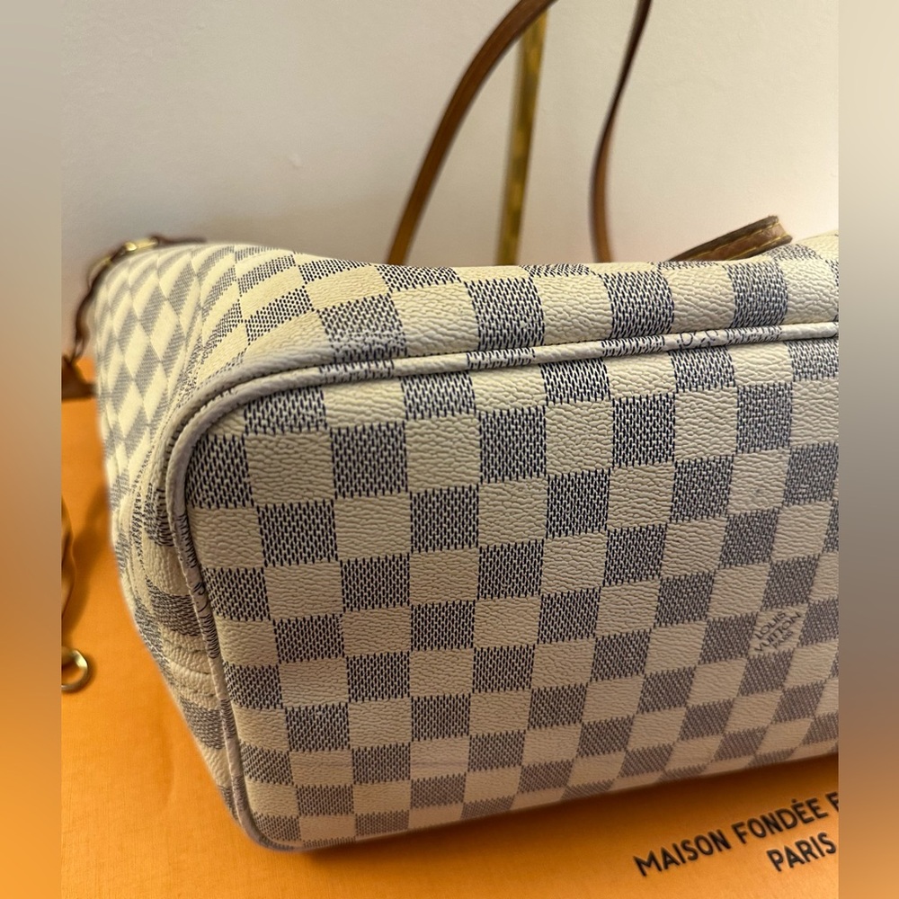 LV Neverfull MM Damier Azur - Picture 12 of 13